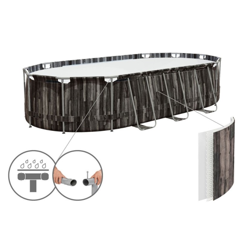 Бассейн каркасный Bestway 5611R Steel Pro MAX 610x366x122см 5611R - фото 5 | Ugolok.by