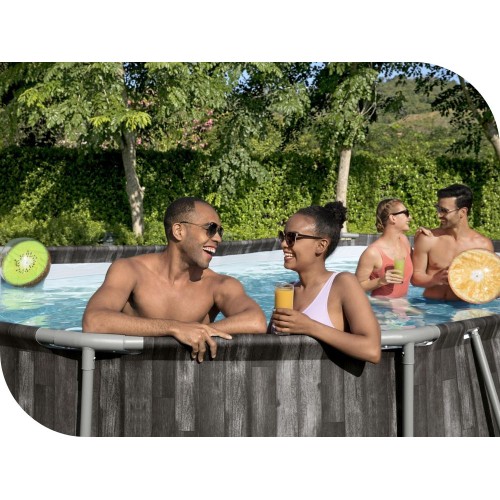 Бассейн каркасный Bestway 5611R Steel Pro MAX 610x366x122см