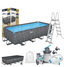 Бассейн каркасный Bestway 561KA зимостойкий APX 365, 549x274x132cм