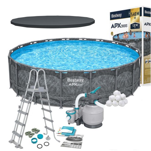 Бассейн каркасный Bestway 561КС зимостойкий APX 365  549x132см 