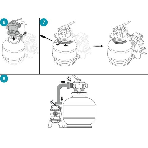Бассейн каркасный Bestway 561KG  зимостойкий APX365  732x366x132см