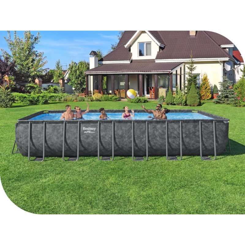 Бассейн каркасный Bestway 561KG  зимостойкий APX365  732x366x132см 561KG - фото 13 | Ugolok.by