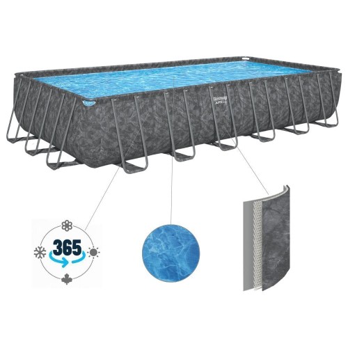 Бассейн каркасный Bestway 561KG  зимостойкий APX365  732x366x132см