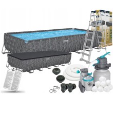 Бассейн каркасный Bestway 561KG  зимостойкий APX365  732x366x132см