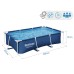 Бассейн каркасный Bestway 56403 Steel Pro 259x170x61см 