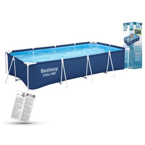 Бассейн каркасный Bestway 56405 Steel Pro 400x211x81 см