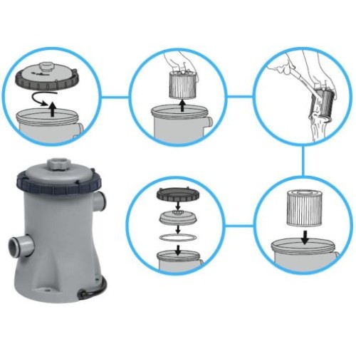 Бассейн каркасный Bestway 56408 Steel Pro MAX 305x76 см