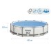Бассейн каркасный Bestway 56438 Round steel Pro MAX 457x122