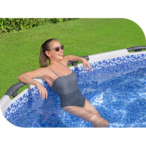 Бассейн каркасный Bestway 56438 Round steel Pro MAX 457x122