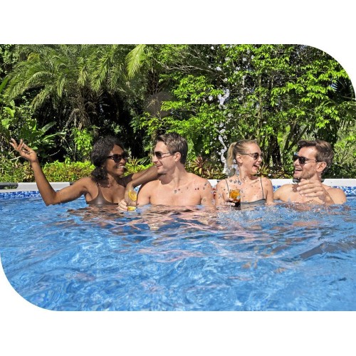 Бассейн каркасный Bestway 56438 Round steel Pro MAX 457x122