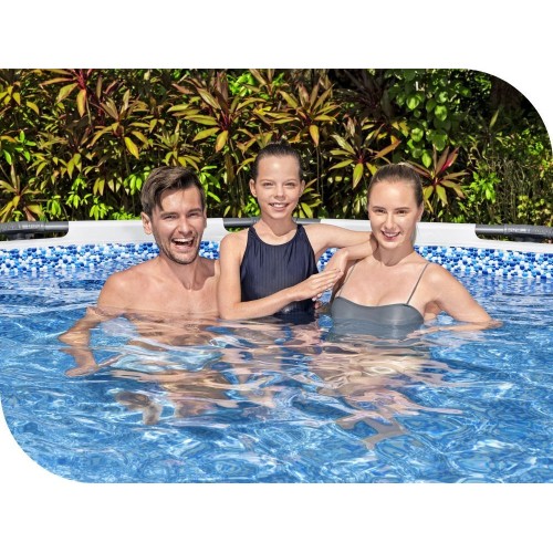 Бассейн каркасный Bestway 56438 Round steel Pro MAX 457x122