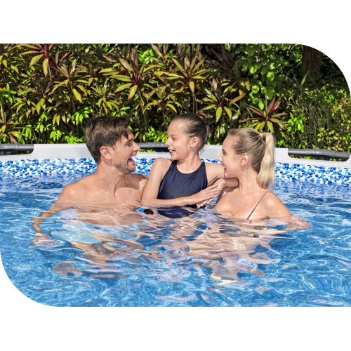 Бассейн каркасный Bestway 56438 Round steel Pro MAX 457x122