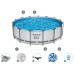 Бассейн каркасный Bestway 56438 Round steel Pro MAX 457x122