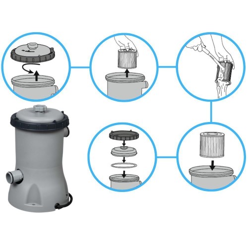 Бассейн каркасный Bestway 56441 Power Steel 404х201х100см 
