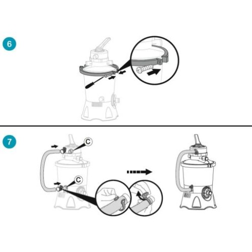 Бассейн каркасный Bestway 56566 Hydrium 305х122 см