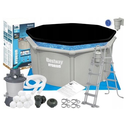 Бассейн каркасный Bestway 56566 Hydrium 305х122 см
