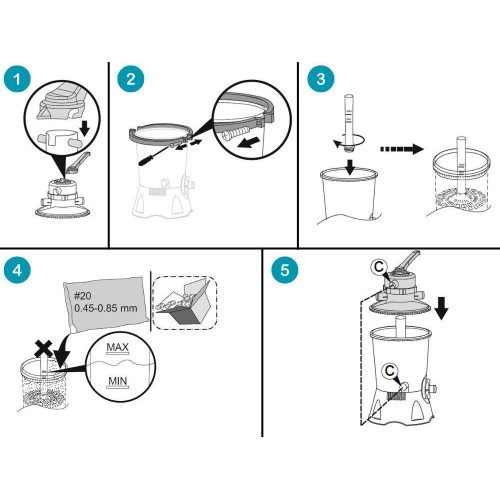 Стальной бассейн Bestway 56574 Hydrium 360x120см,  