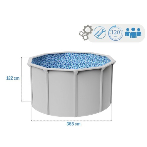 Стальной бассейн Bestway 56574 Hydrium 360x120см,  