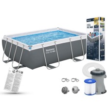 Каркасный бассейн Bestway 56629 Steel Pro MAX 282х196х84см