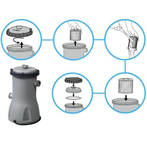 Бассейн каркасный Bestway 56670 Steel Pro MAX 488х244х122см 