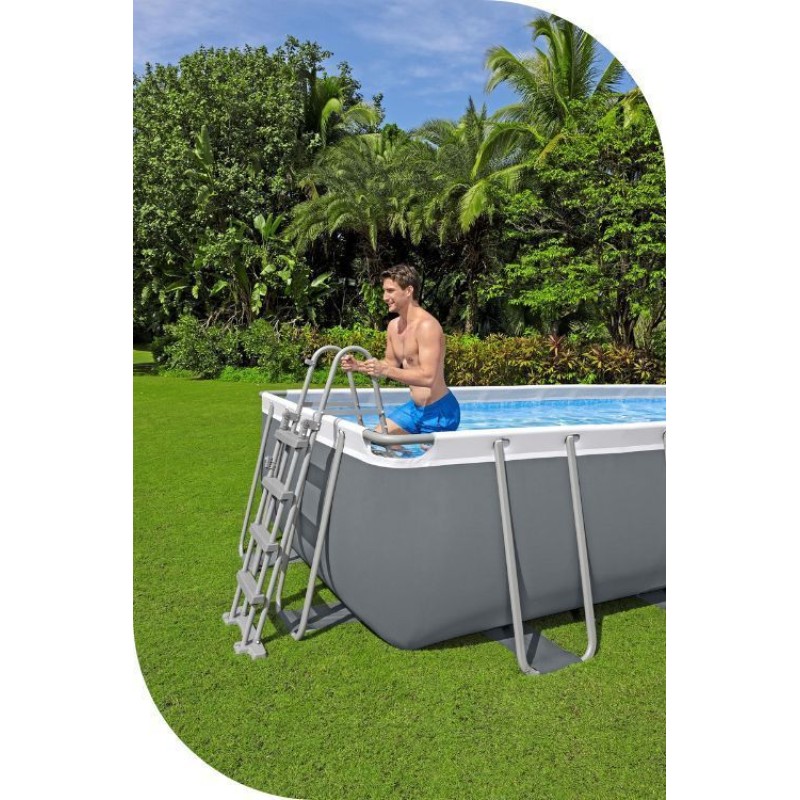 Бассейн каркасный Bestway 56670 Steel Pro MAX 488х244х122см  56670 - фото 3 | Ugolok.by