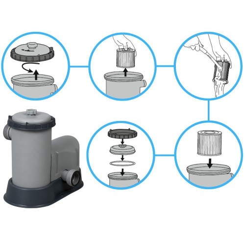 Бассейн каркасный Bestway 56716 Steel Pro MAX 549х274х122см