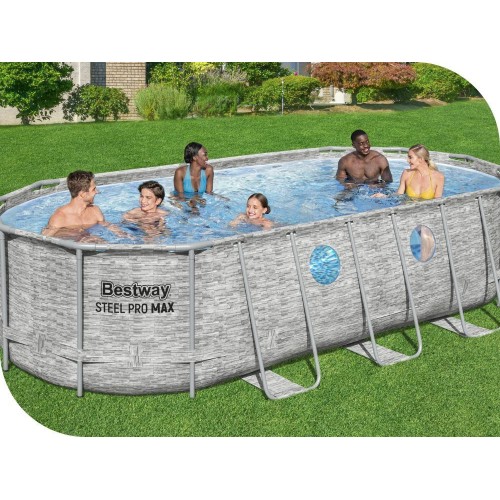 Бассейн каркасный Bestway 56716 Steel Pro MAX 549х274х122см