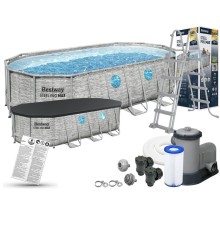 Бассейн каркасный Bestway 56716 Steel Pro MAX 549х274х122см