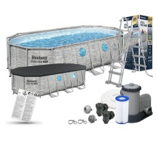 Бассейн каркасный Bestway 56716 Steel Pro MAX 549х274х122см