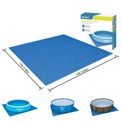 Подстилка-подложка Bestway 58002 для бассейнов 396x396 см