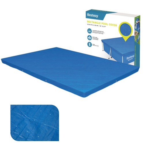 Тент Bestway 58106 для прямоугольных каркасных бассейнов 300x201см