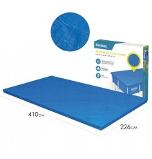 Тент Bestway 58107 для прямоугольных каркасных бассейнов 400x211см (410х226см) 