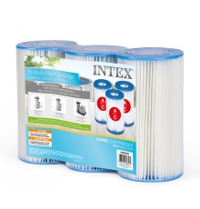 Картридж типа А для фильтр-насосов Intex 11х20 см (29003) 3 штуки