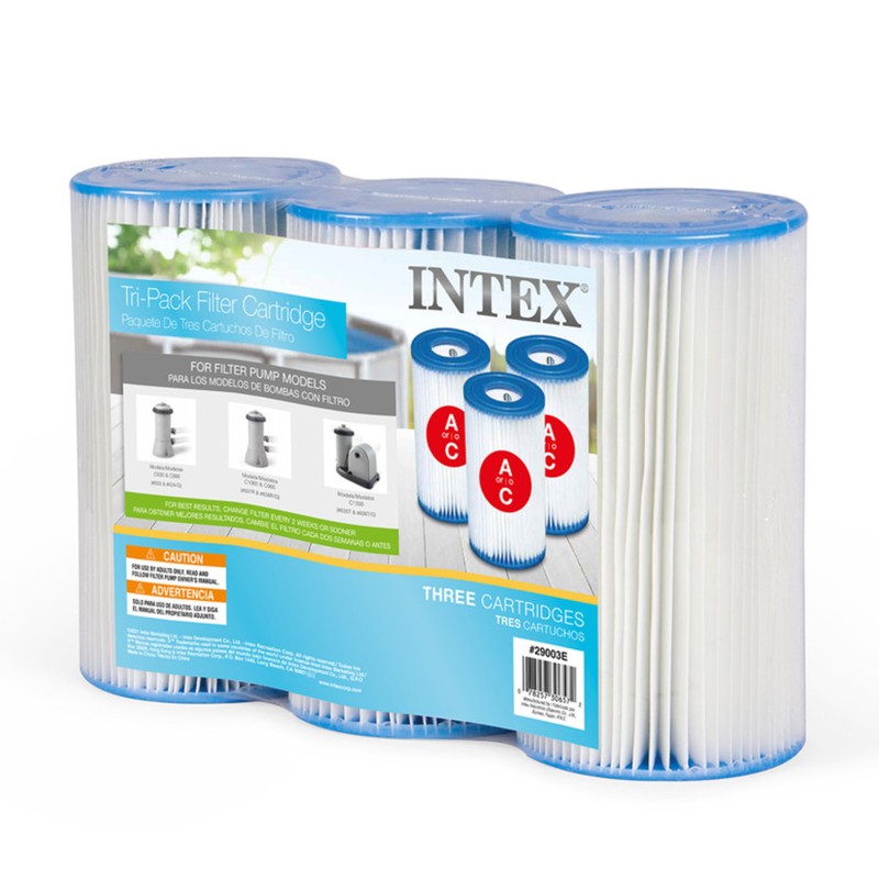 Картридж типа А для фильтр-насосов Intex 11х20 см (29003) 3 штуки 29003 купить в Минске - интернет-магазин Ugolok.by