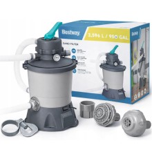 Песочный фильтр-насос Bestway 58515 для бассейнов 3 596 л/ч 