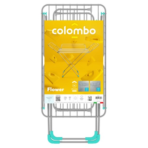 Сушилка с 4 откидными секциями Colombo Flower, 30 м