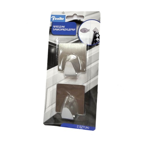 Крючки самоклеющиеся Feniks квадрат (2 штуки) Крючки самоклеющиеся Feniks квадрат (2 штуки)