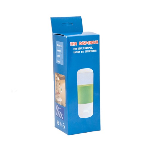 Дозатор для жидкого мыла настенный 500 мл белый