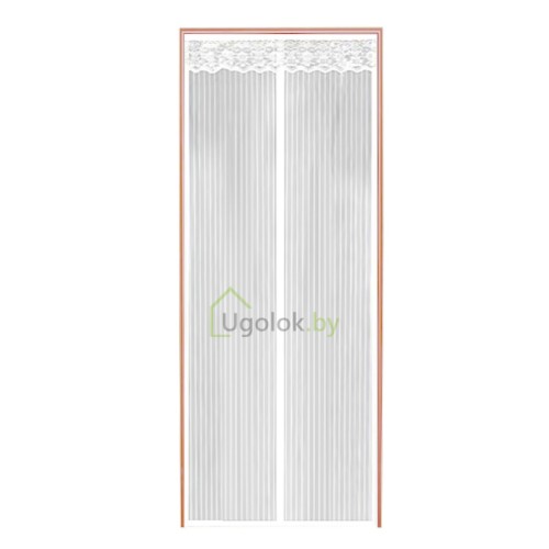 Москитная сетка на двери 100x220 см (белая)