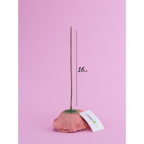 Цветок Роза декоративный 10 см набор 3 шт 23330-3 