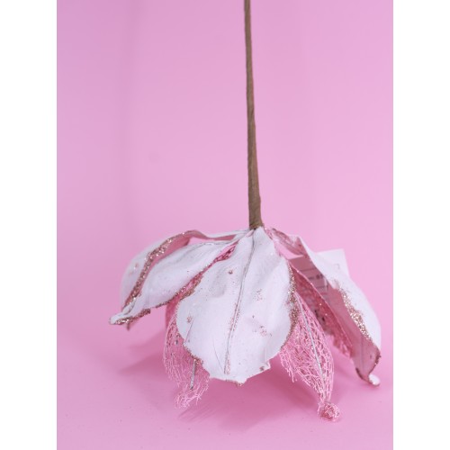 Цветок Камелия декоративный 18 см набор 3 шт 81019-3