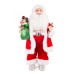 Дед Мороз в красной шубке с подарками и конфетой, 45 см (23004-45)