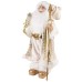 Дед Мороз в золотой шубке с подарками и посохом, 45 см (21838-45)