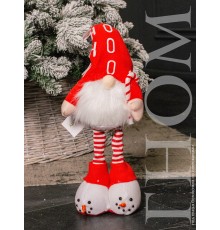 Гном под елку в ботиночках со снеговиками, 53 см (HM2867-53)