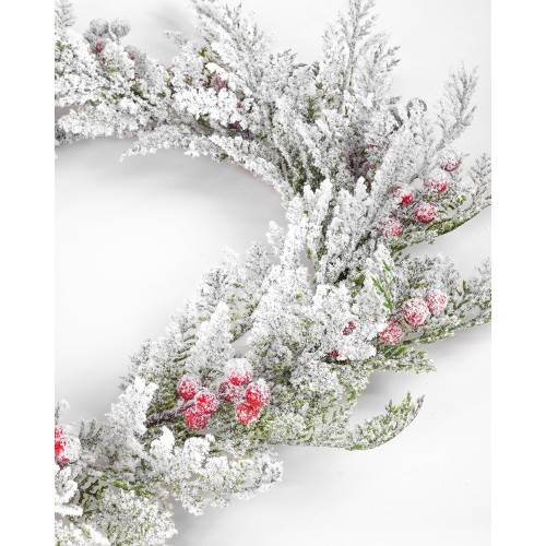 Венок декоративный, 48 см (04086)