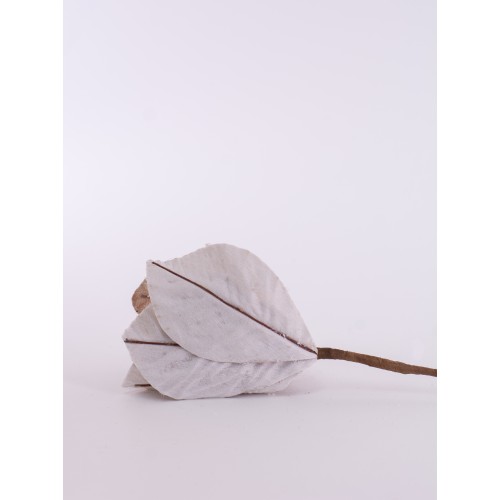 Цветок декоративный, 20 см (кремовый, 01940)