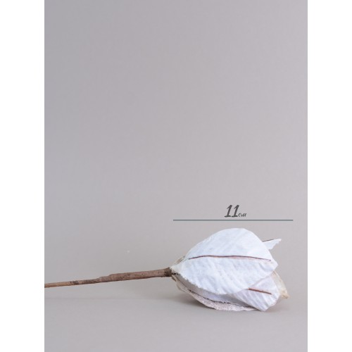 Цветок декоративный, 20 см (кремовый, 01940)