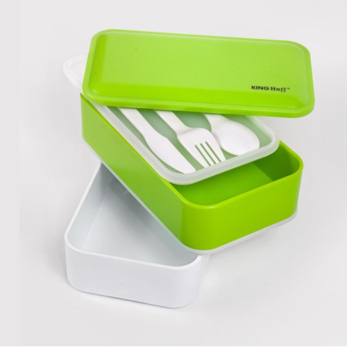 Контейнер пластиковый (ланч-бокс) KH-1130 KINGHoff Контейнер пластиковый (ланч-бокс) KH-1130 KINGHoff