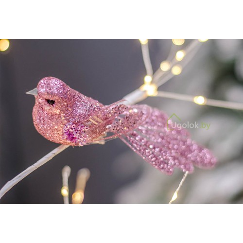 Украшение декоративное Птица 15.5 см 2 шт.