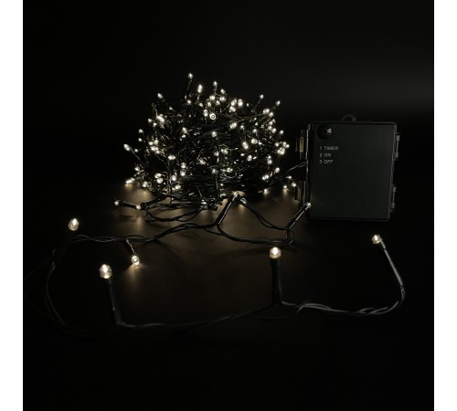 Гирлянда светодиодная на батарейках String Light, 36 м (теплый белый, 84968) Luca lighting